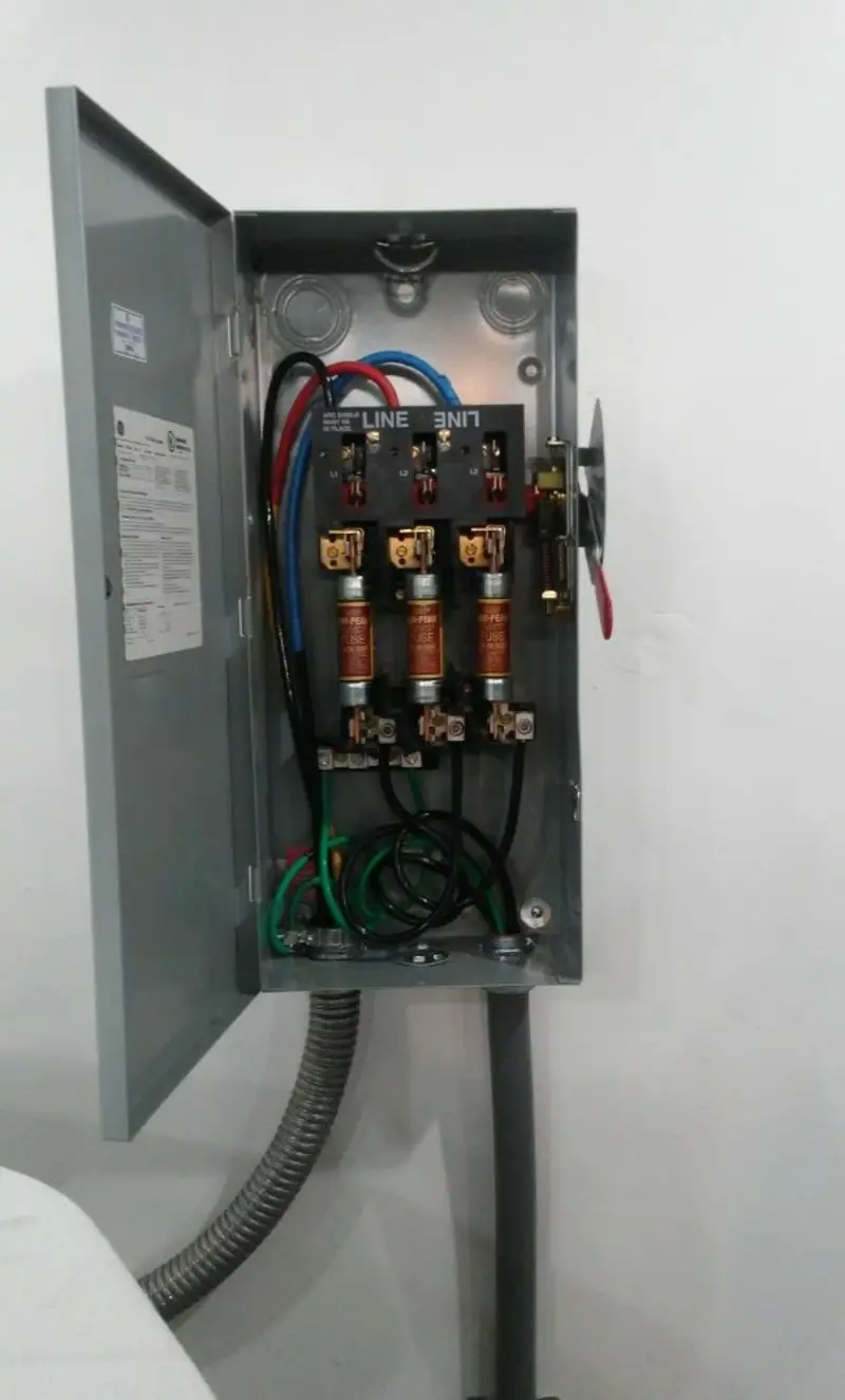 Three-phase disconnect switch installed for Electrical Wiring & Rewiring in Vero Beach South
